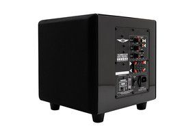 Earthquake Sound MiniMe P8 White Passive Tuned Mini Subwoofer (Piano White) N6
