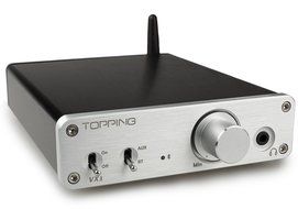 VX3 Digital Hi-Fi Power Stereo Amplifier Wireless Bluetooth 4.0 Power Digital Amplifier (Black) N2