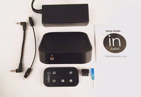 in&bull;habit 70 Watt Class D Mini Amplifier for Apple TV - Bluetooth aptX and Optical Input NEW N7