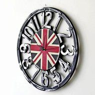 Creative Arts Muted Fashion Simple Livingroom Wooden Wall Clock Personalized Home Decoration N2