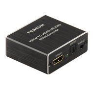 Tensun HDMI to HDMI ARC Adapter with Optical TOSLINK SPDIF Audio Output, HDMI Audio Extractor Converter Support... N4