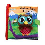 Picture Cognize Book，BeautyVan Animals Pony Soft Cloth Baby Intelligence Development Picture Cognize Book (B) N2