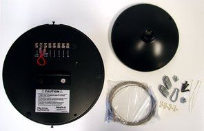 Atlas Sound PM4FA-W Pendant Mount Speaker Coaxial 25 Watts 130 Degree Dispersion N2