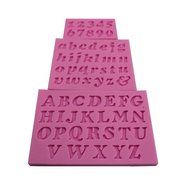 Joylive 3pcs/set Mini Letter&amp;Number Silicone Handmade Fondant Cake Decorating DIY Mould Mold N3