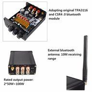Digital Amplifier,ELEGIANT Mini Bluetooth CSR4.0 Class D Digital Mini TPA3116 2.1 CRS Wireless Module Digital... N9