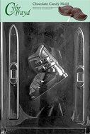 Cybrtrayd S005 Sports Chocolate Candy Mold, Skis and Boots