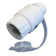 JABSCO 44411-0045 / Jabsco In-Line Water Pressure Regulator 45psi - White
