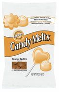 Wilton 1911-1516 Peanut Butter Candy Melts, 12-Ounce, Brown