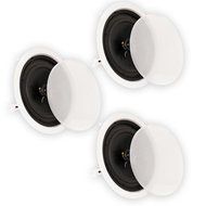 Theater Solutions CS8C In Ceiling 8" Speakers Surround Sound Home Theater 3 Speaker Set CS8C-3S