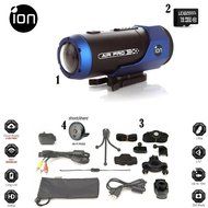 iON AIR PRO PLUS Wi-Fi Full HD 1080p Wearable Sports Action Video Camcorder 16GB Complete System