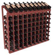 Wine Racks America Ponderosa Pine 10 Column 8 Row Display Top Kit. 13 Stains to Choose From! N14
