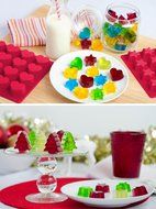 StarPack Premium Silicone Christmas Candy Molds (3 Pack) Perfect for Holiday Candies, Chocolates, Soap, Gummies... N2