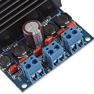 SainSonic TDA7492 D Class High-Power Amplifier Board 2x50W AMP Board with Radiator N3
