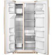 GE GSS20ETHCC 20.0 Cu. Ft. Bisque Side-By-Side Refrigerator N4