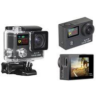 Raynic WiFi Action Camera- Dual Screen Full HD 12MP 170&deg;A+ HD Ultra-Wide Lens - Ultra Slim Waterproof Camera -... N3