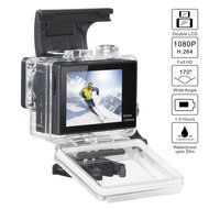 Raynic WiFi Action Camera- Dual Screen Full HD 12MP 170&deg;A+ HD Ultra-Wide Lens - Ultra Slim Waterproof Camera -... N4