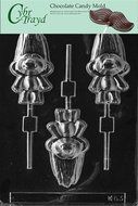 Cybrtrayd K063 Troll Lolly Kids Chocolate Candy Mold