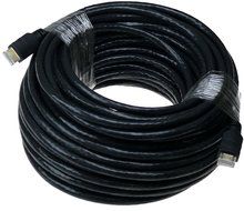 NTW 75 ft. True Plenum HDMI cable (CMP rated), 24 AWG, Gold plated Connector, with Redmere chipset Made in USA... N11