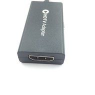 Eriotpy&reg; 1080P HD MHL 11-pin Micro USB to HDMI Adapter (Male to Female ) with Video Audio Output in Black 15cm... N7