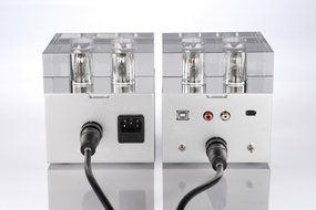 Woo Audio WA7 Fireflies (2nd Gen) with WA7tp (tube power supply) upgrade in Silver