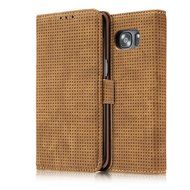 Samsung Galaxy S7 Wallet Cover,TYoung Classic Artificial Leather [Breathable] Folio Magnetic Wallet Pouch Retro... N4