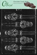 Cybrtrayd C419 Nutcracker Pretzel Pop Life of the Party Chocolate Candy Mold with Exclusive Cybrtrayd Copyrighted...