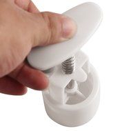 Kitchen Cake Pop Makers Flowers Round Shape ABS Plastic Cake Mold Chocolate Fondant Mooncake Bakeware Baking Molds... N2