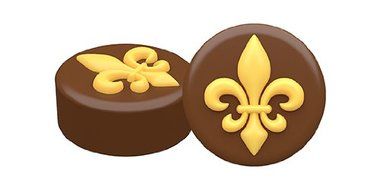 SpinningLeaf Fleur de Lis Sandwich Cookie Mold N2