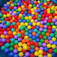 Colorful Ball,BeautyVan 200pcs Colorful Ball Fun Ball Soft PlasticKid Toy Swim Pit Toy N2