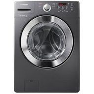 Samsung WF365BTBGSF 3.6 Cu. Ft. Gray Stackable With Steam Cycle Front Load Washer