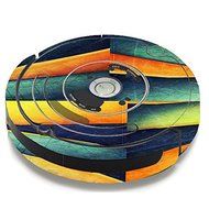 Skin Decal Vinyl Wrap For IRobot Roomba 650 655 Vacuum / Cube Lines