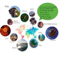 DETU OEM Wireless 360 Degree Panoramic Sports Action Camera （8 MP and 1080p HD） N6