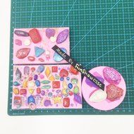 Funshowcase Tiny Diamond Gems Assorted Shapes Silicone Mold, for Cake Cupcake Decorating, Crafting, Polymer Clay... N2