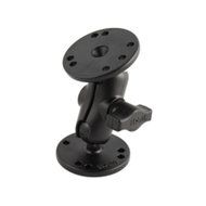 RAM Mount 1 Ball Double Socket Short Arm w/ 2 2.5 Round Bases consumer electronics