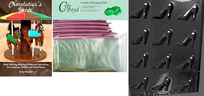 Cybrtrayd D092 Bite Size High Heel Shoes Chocolate Candy Mold with Exclusive Cybrtrayd Copyrighted Chocolate Molding... N2