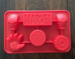 Marvel Ironman the Avengers Silicone Candy chocolate Mold Mini Cake Pan