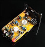 Douk Audio 2P2+VMOS Class A Hybrid Tube Amp Headphone Amplifier USB DAC HiFi Pre-Amplifier N9