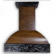 ZLINE 61 in. Extended Wooden Chimney and Crown in Antigua and Walnut N3