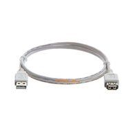 Cmple - USB 2.0 A Male to A Female Extension Cable -15FT (Black) N7