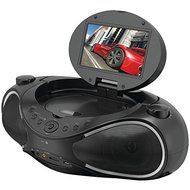 ILIVE BLUE iBD704B CD/DVD/Radio Boom Box with Bluetooth(R)
