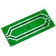 Electronics-Salon 1PCS Capacitor Filter Bare PCB, Support 8pcs D30mm Electrolytic Capacitors. N2