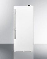 Summit SCUF20NC 32" 20.5 cu. ft. Commercially Approved Upright Freezer with True Frost-Free Operation Factory...