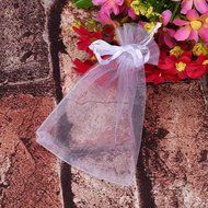 Candy Small Bag DZT1968&reg; 100pcs Organza Wedding Party Decoration Gift Candy Sheer Bags Pouches (Black) N9