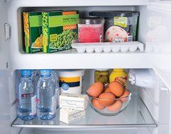 Nostalgia RFF38SDRD Retro Series 3.8-Cubic Foot Refrigerator with Freezer N8