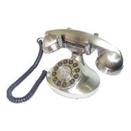 PARAMOUNT Alexis 1922 Decorator Phone - Silver / PMT-ALEXIS-SV /