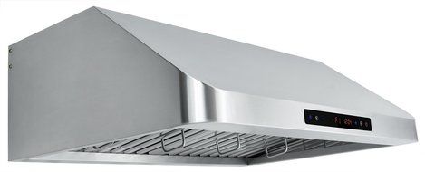 Golden Vantage 30" Under Cabinet Stainless Steel Range Hood 900 CFM GV1801-75 with Gas sensor Illuminated Keypad... N7