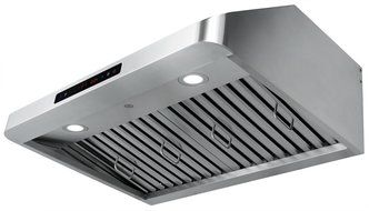 Golden Vantage 30" Under Cabinet Stainless Steel Range Hood 900 CFM GV1801-75 with Gas sensor Illuminated Keypad... N8