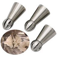 Joinor NEW 3pcs Set Sphere Ball Tips Russian Icing Piping Nozzles Tips Pastry Cake Fondant Cupcake Buttercream...