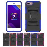 iPhone 7 Plus Case, HLCT Rugged Shock Proof Dual-Layer Case with Built-In Kickstand for iPhone 7 Plus 5.5 Inch... N26