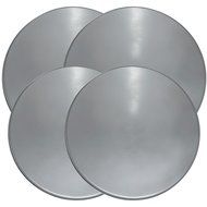 Range Kleen 550-4 Stainless Steel Round Burner Kovers, Set of 2